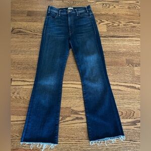 MOTHER The Hustler Ankle Fray Jeans